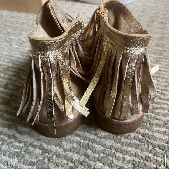 Kate Spade Saks Fringe ankle Booties Size 6.5 - Picture 6 of 11